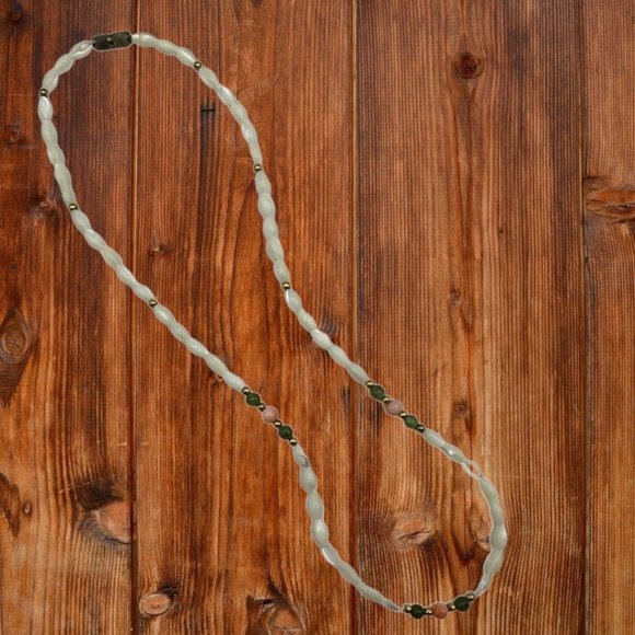 Womens Necklace Jewelry 8" Choker Faux White Pearl Bead Costume Fashion - Picture 2 of 6